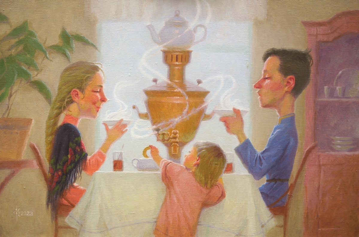 Холст, масло 40х60 см. 2023 г.