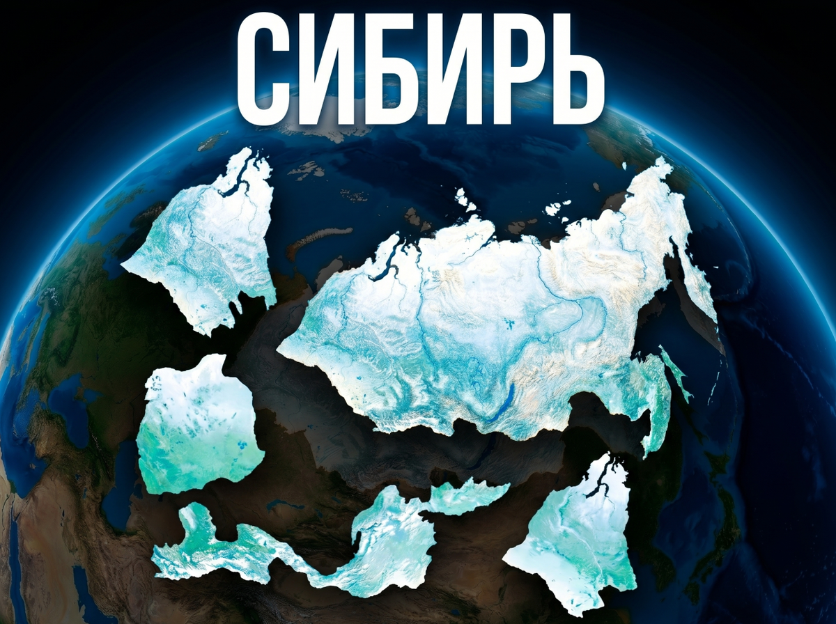 Физико-географическое районирование: если смотреть на геологию и рельеф, единая Сибирь распадается на несколько уникальных природных стран