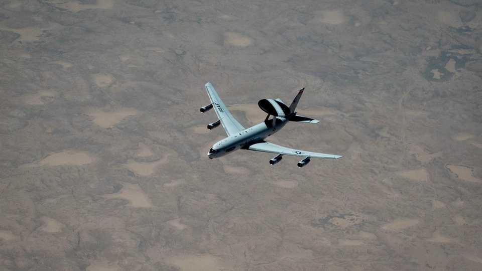 Самолет НАТО провел разведку над Черным морем у украинской границы