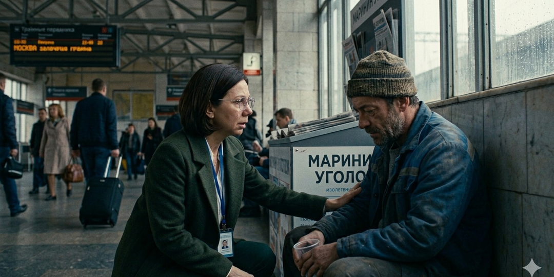 Он бросил меня ради карьеры, а через 15 лет я нашла его на полу вокзала. Моя реакция удивила даже меня