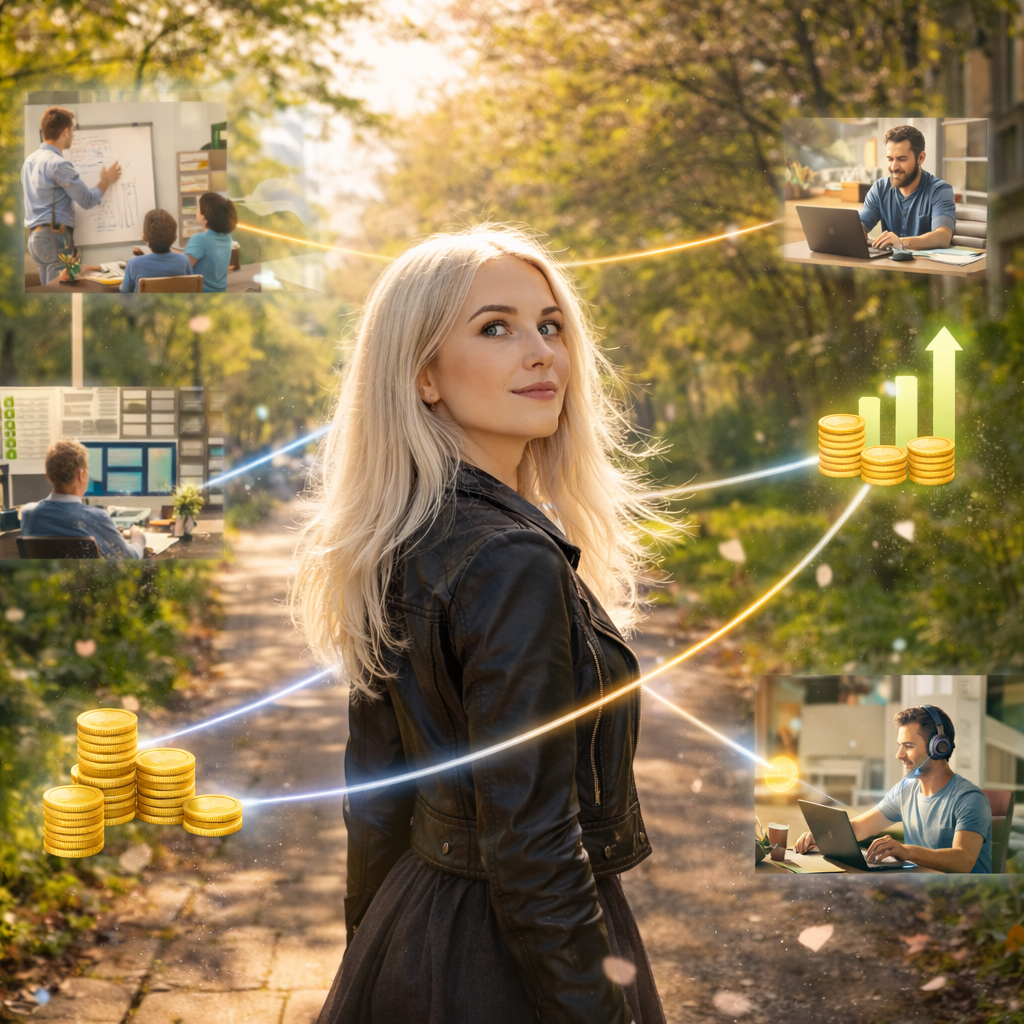 Серия «ИИ для тех, кто хочет больше зарабатывать, а не больше работать»