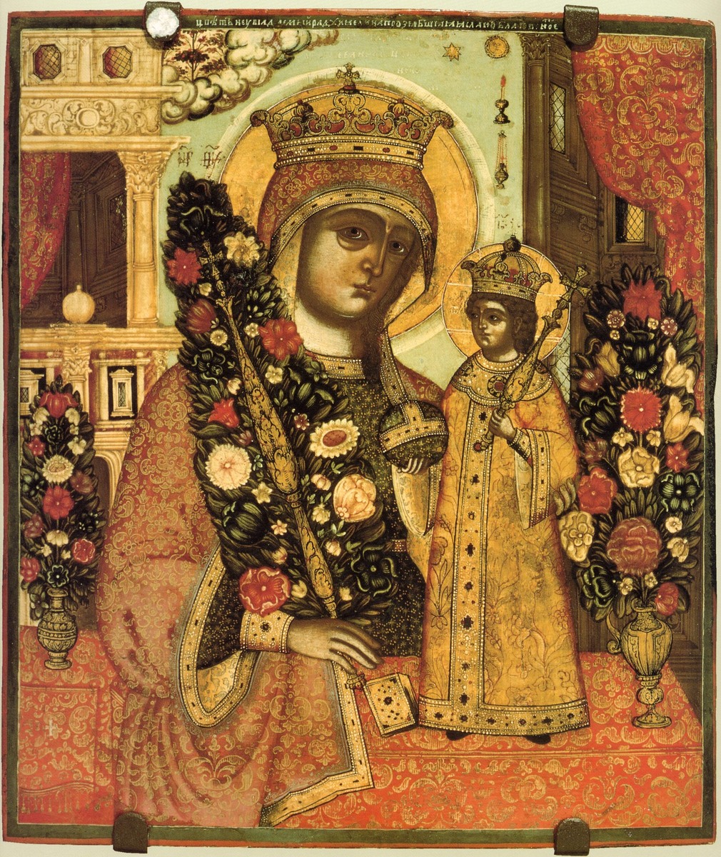 Икона Божией Матери "Неувядаемый Цвет"