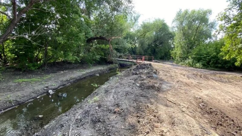     Русло Пивоварки. Мэрия Барнаула