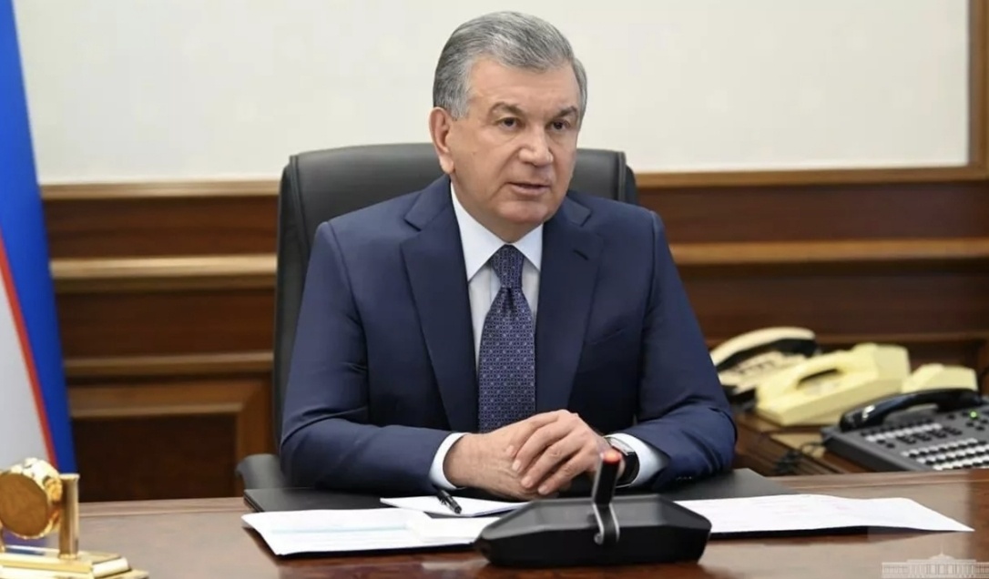 президент Узбекистана Шавкат Мирзиёев.