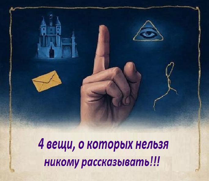 4 вещи, о которых нельзя никому рассказывать (даже лучшим друзьям)