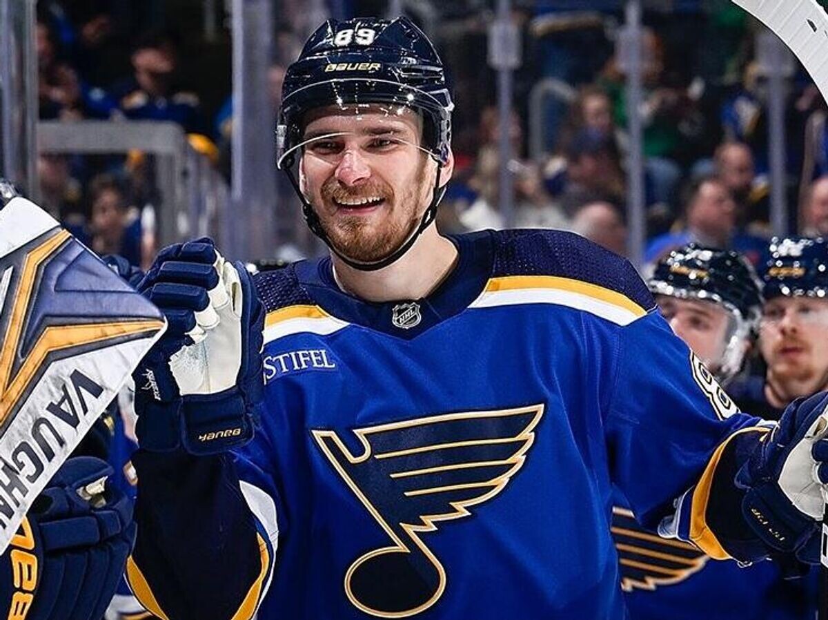    Хоккеист "Сент-Луис Блюз" Павел Бучневич | © Фото : Пресс-служба "Блюз"