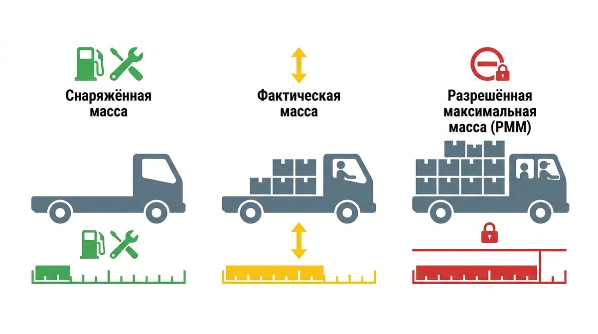 Три вида массы автомобиля — в чём разница
