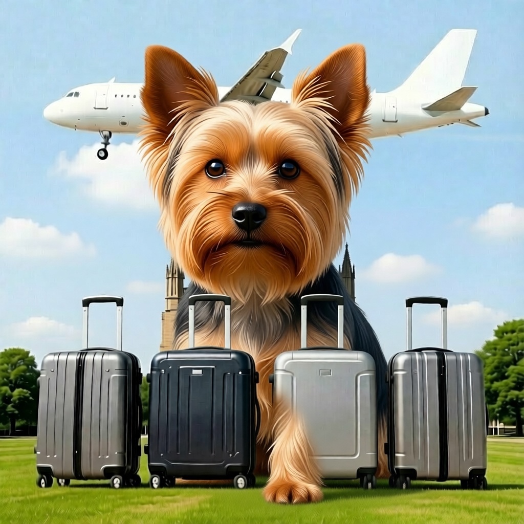 Для йоркширского терьера путешествие - это время абсолютного счастья, когда привычная домашняя рутина уступает место новым запахам, ветру в шёлковой шёрстке и бесконечным прогулкам. 