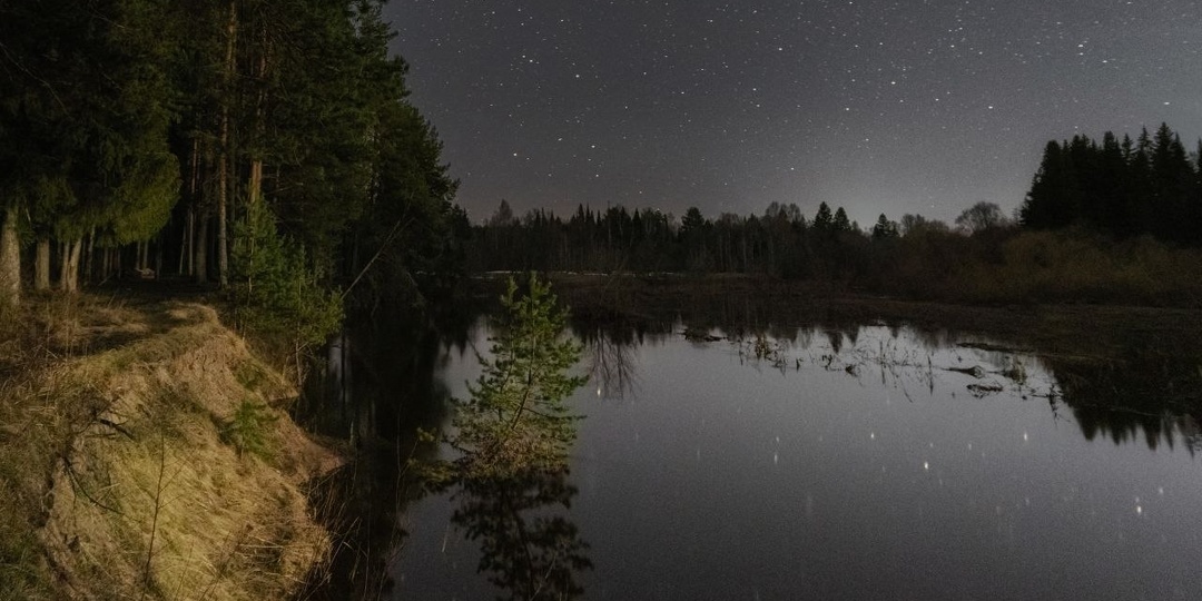 Миллионы звезд в одном отражении