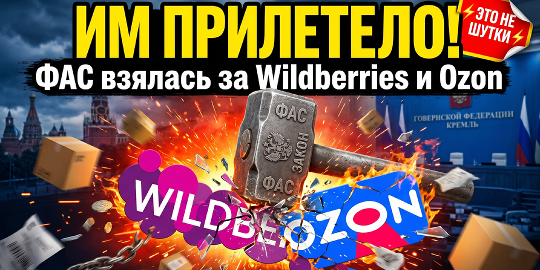 «Им прилетело по полной!»: Путин, Мишустин и ФАС взялись за Wildberries и Ozon после того, как они нагло ободрали продавцов