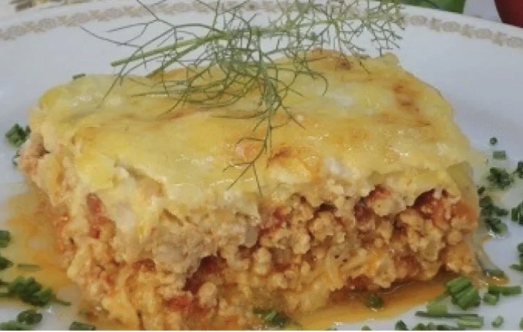 Лазанья с капустными листьями. Для тех, кто следит за фигурой