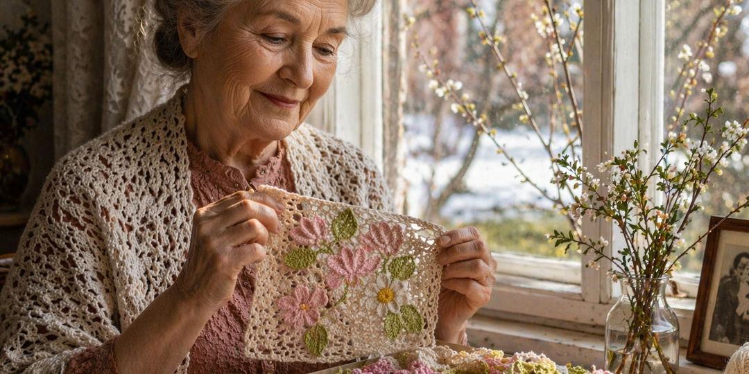 Нина Сергеевна умела вязать. Но вещей у неё не было