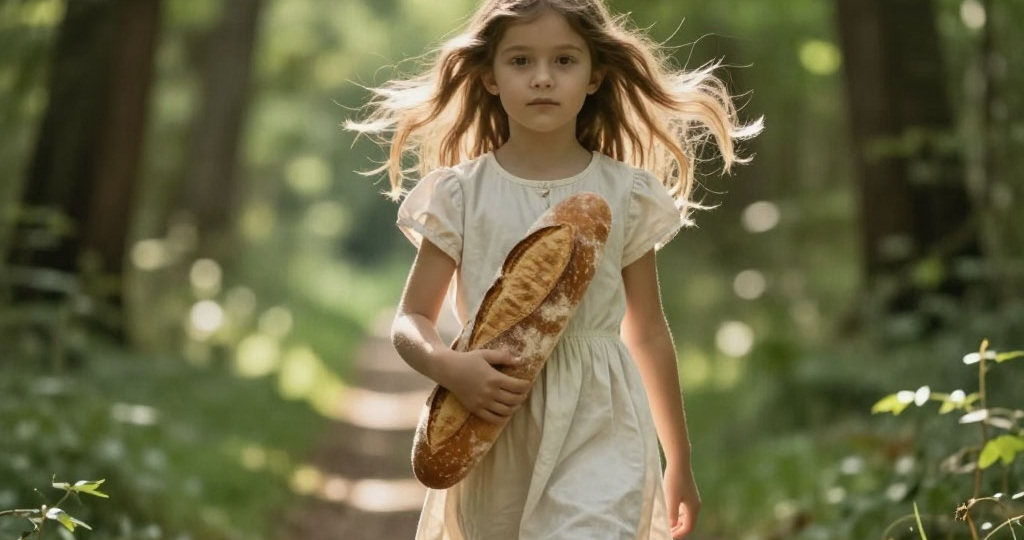 Девочка приносила хлеб на одну могилу. Родители думали — птицам. Но птицы там не водились