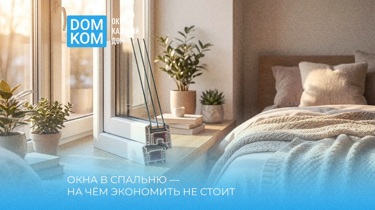 Окна в спальню — на чём экономить не стоит