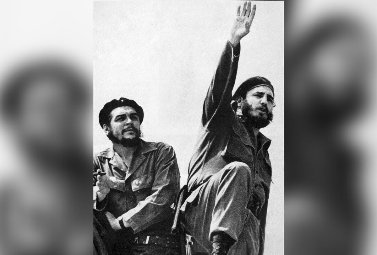    Че Гевара и Фидель Кастро. 1961 год