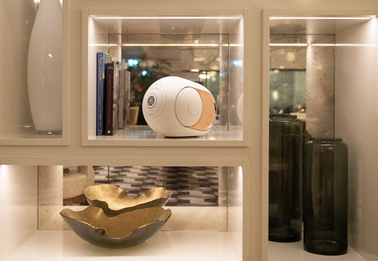 Devialet x Fairmont Hotels & Resorts collaboration. Courtesy of Ryan Emberly