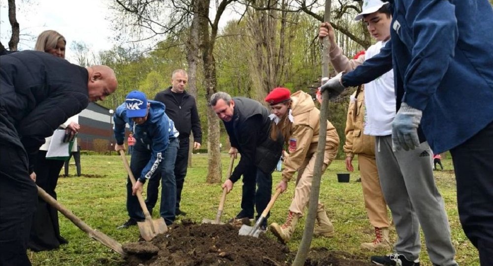 Майкоп в очередной раз присоединился к всероссийской акции «Сад памяти»