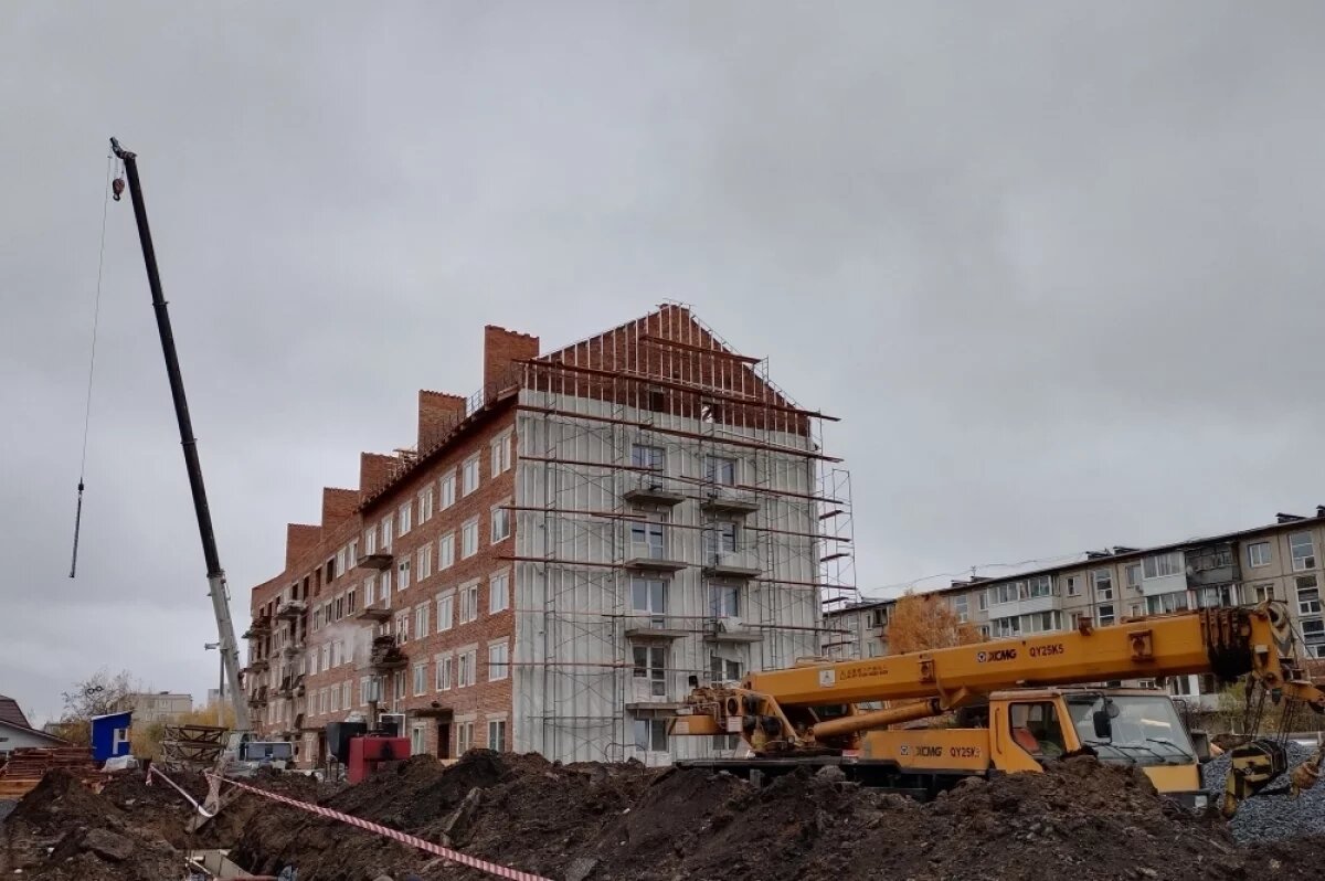    375 тысяч квадратных метров жилья ввели в Красноярском крае с начала года