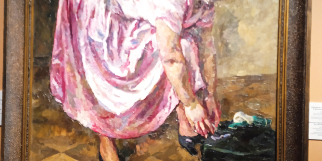 Выставка Петра Кончаловского в Русском музее . Тарелочки.