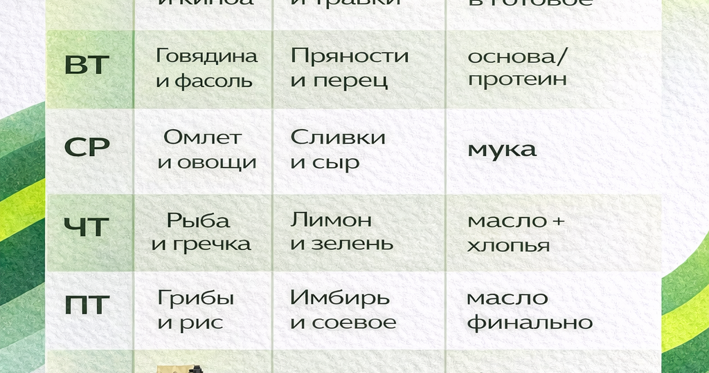 5 идей из одной корзины или что приготовить семье на ужин?