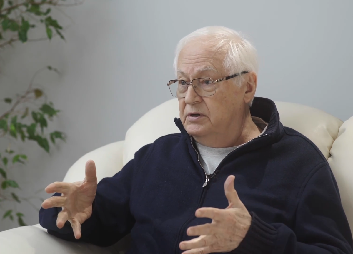   Академик РАН Роберт Нигматулин, фото: Фото: скриншот видео vkvideo.ru/@naidi_mamonta