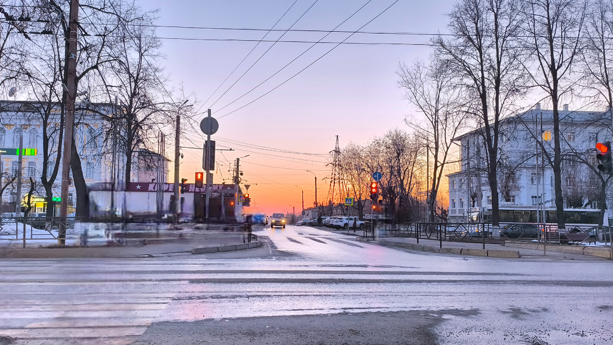 Вечерняя прогулка по Кирову