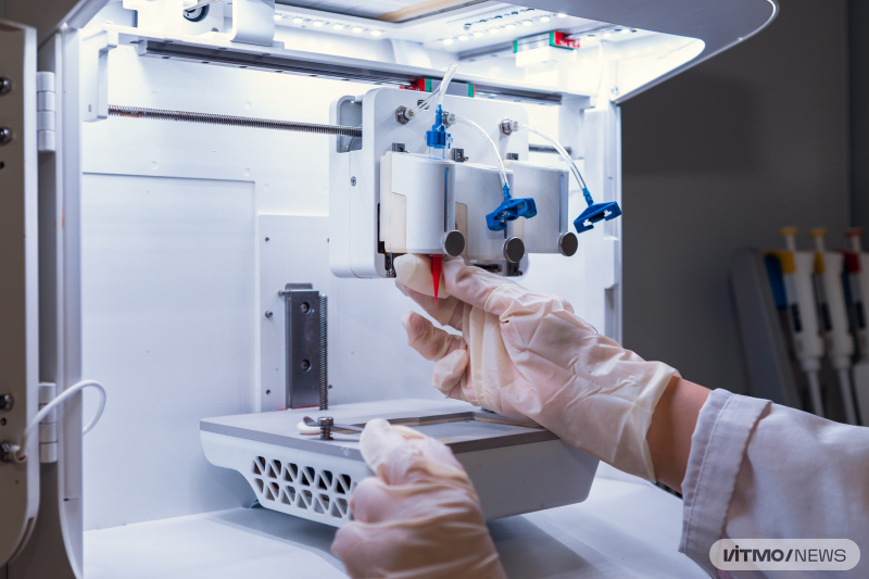 Установка для биопринтинга