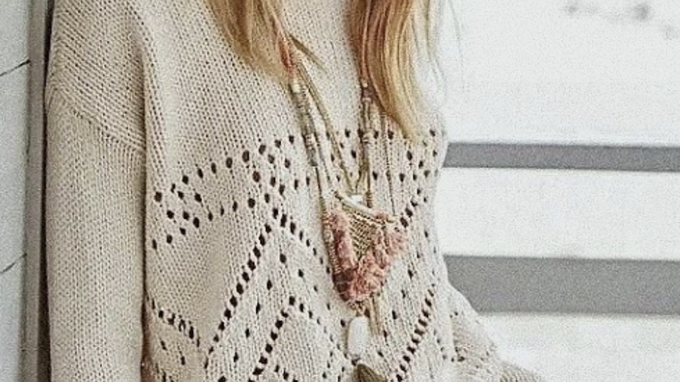 Топ-10 идей Вязаные джемперы весна-лето. Схемы для вязания.