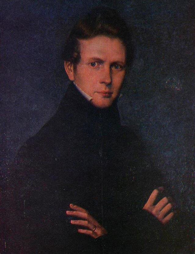 Иван Кондратьевич Зайцев, автопортрет; 1835 (фото из интернета, здесь как иллюстрация)