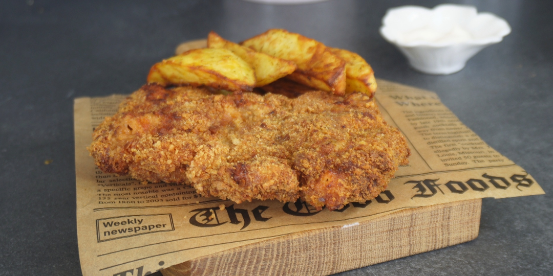 Готовлю вместо котлет по‑киевски. ОДНИ плюсы: Без возни, минимум посуды — максимум вкуса. Рецепт на один противень...