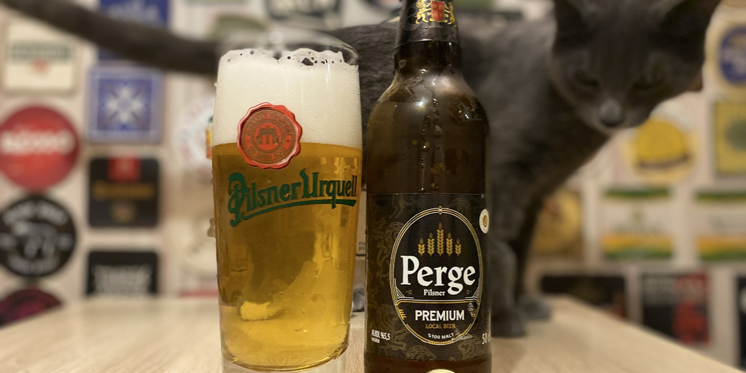 В Магните появилось новое пиво из Турции! Обзор Perge Pilsner за 95 рублей
