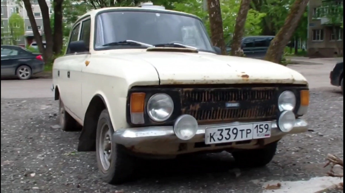 Москвич в день покупки