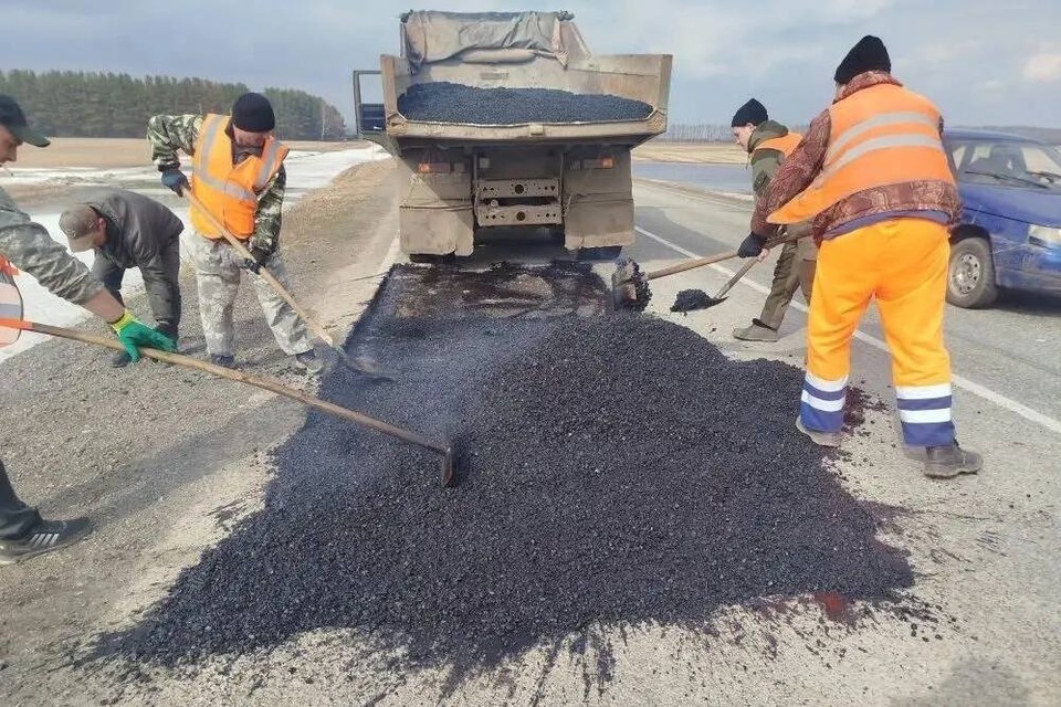    Работы идут по всему региону Минтранс Алтайского края