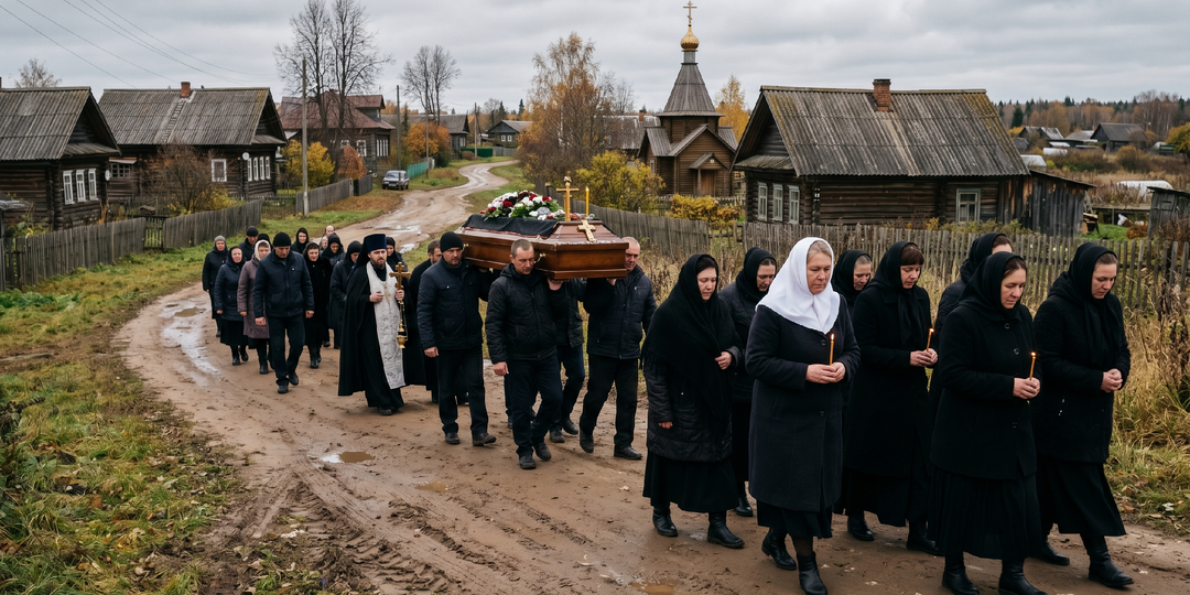 В каких случаях на похороны надевают белые платки?