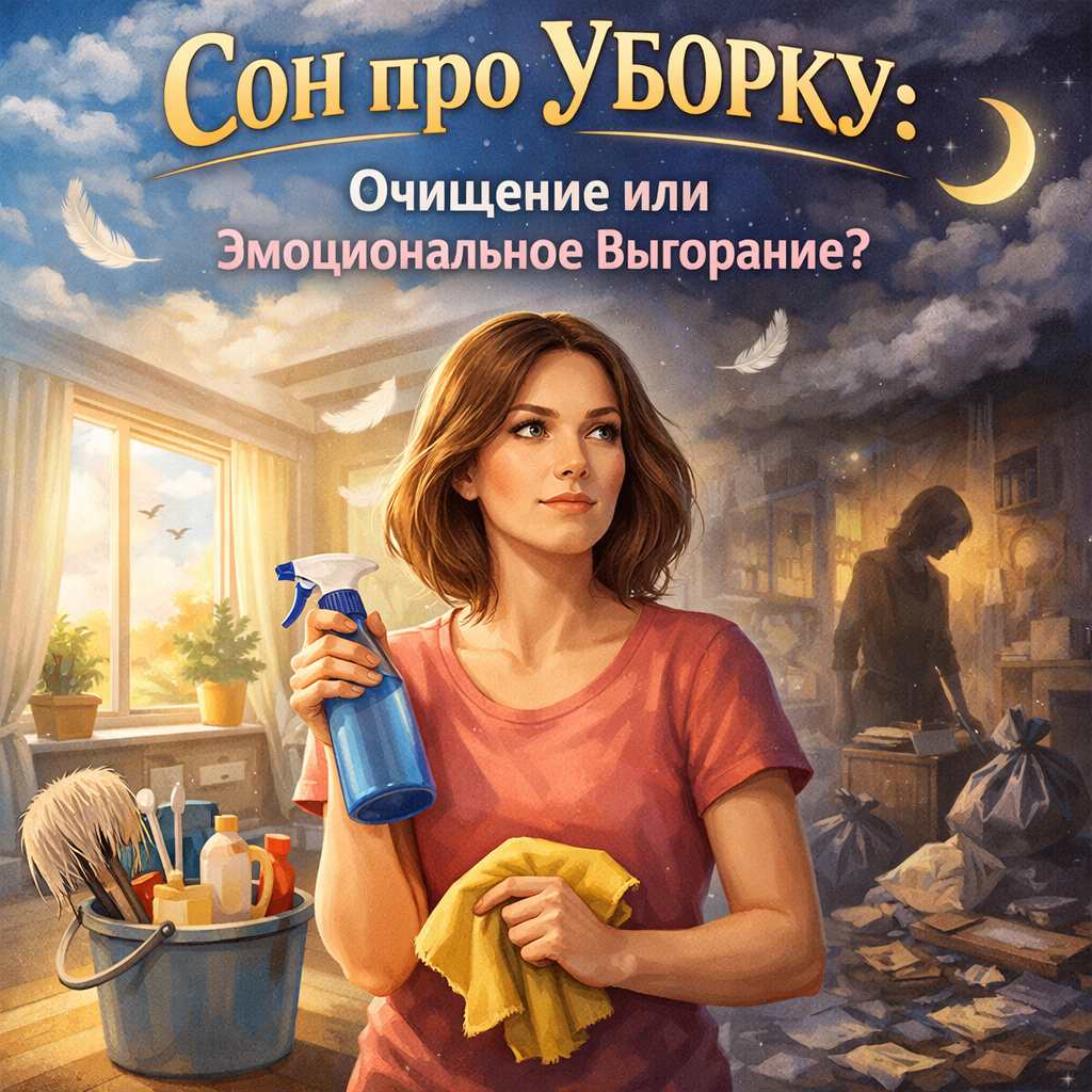 К чему снится уборка