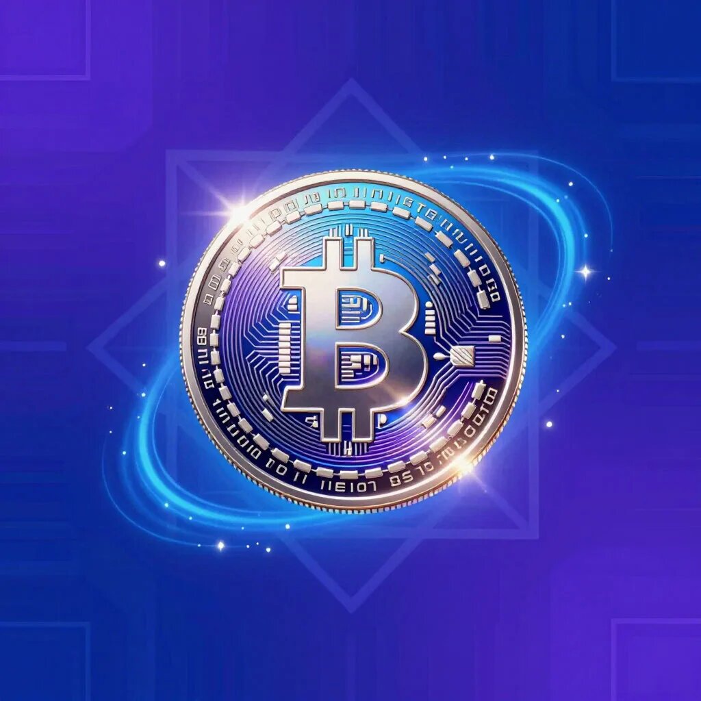 Криптовалюта. Иллюстрация сгенерирована нейросетью