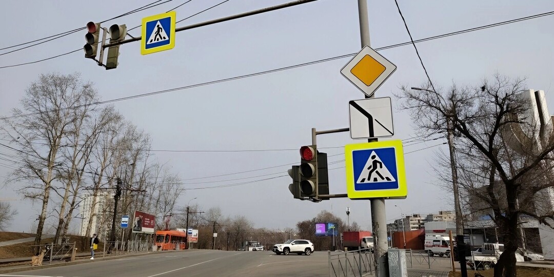 Работы по обслуживанию светофоров в Хабаровске стартовали по поручению мэра