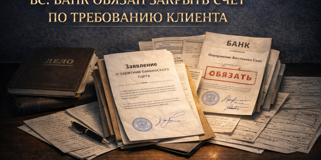 Банк не отпускает вас со счета? Верховный Суд сказал важную вещь