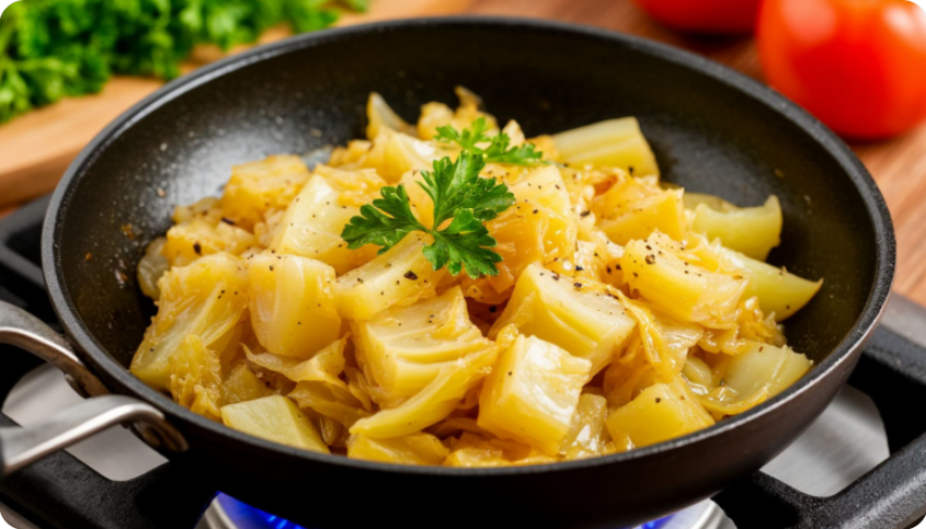 Один секретный ингредиент делает жареную капусту в десять раз вкуснее... (и это не водка)