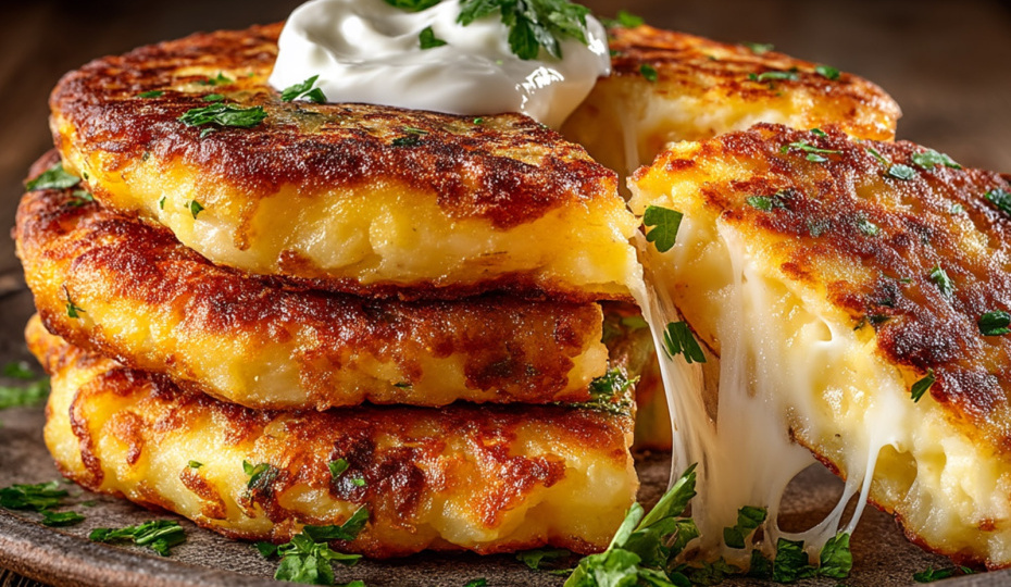 Картофельные лепешки с сыром, зеленью и без яиц: 5 топовых рецептов