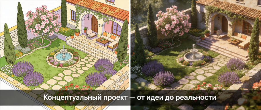Концептуальный проект сада