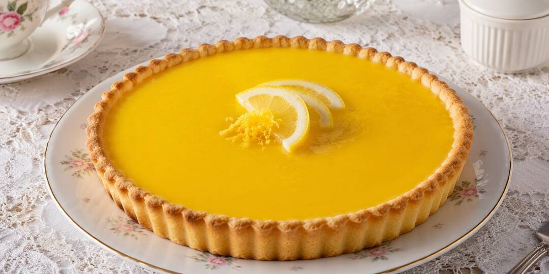 Простой рецепт вкуснейшего лимонного тарта