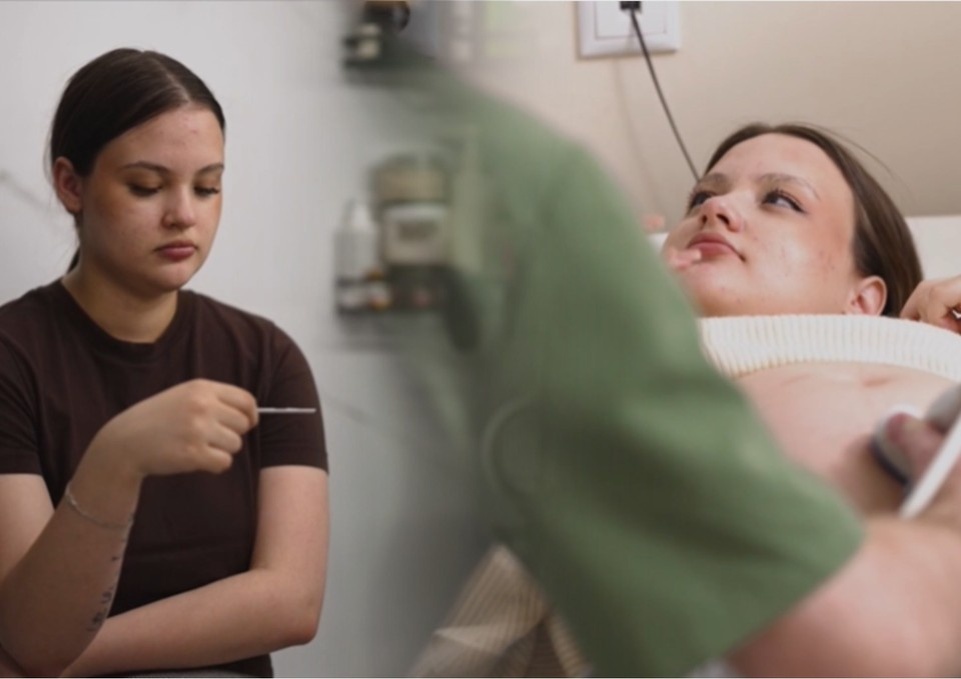    Диана всегда хотела быть молодой мамой. Кадр с видео шоу «Мама в 16» / u-tv.ru