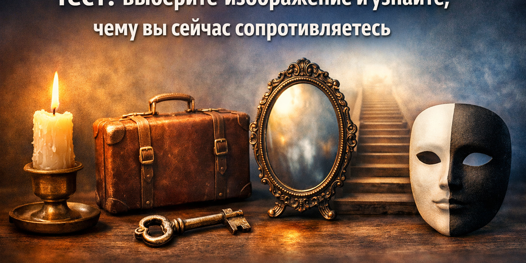 Тест: выберите изображение и узнайте, чему вы сейчас сопротивляетесь