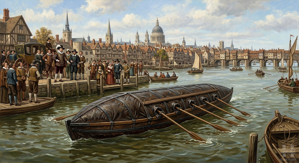 Подводная лодка Корнелиуса Дреббела