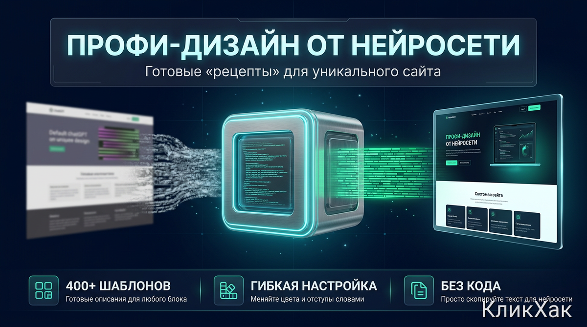 Как говорить с ИИ-дизайнером на его языке, не зная кода