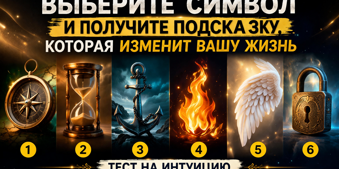 Психологический тест: выберите символ и получите подсказку, которая может многое изменить