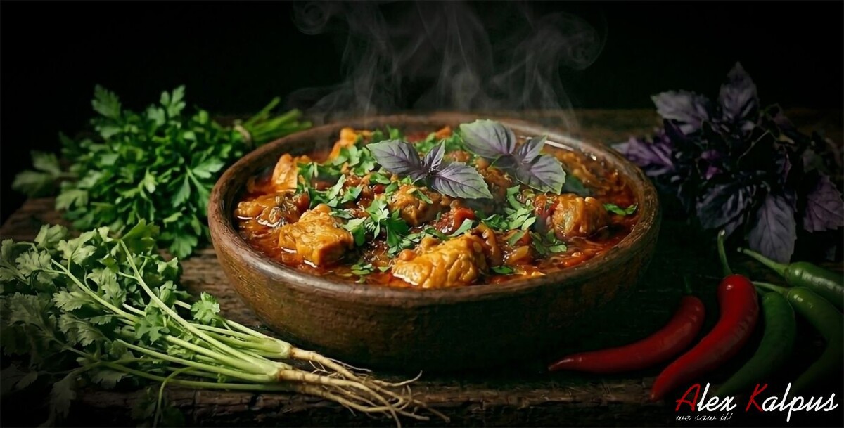 Чашушули из свинины - грузинское блюдо, которое покорит ваше сердце