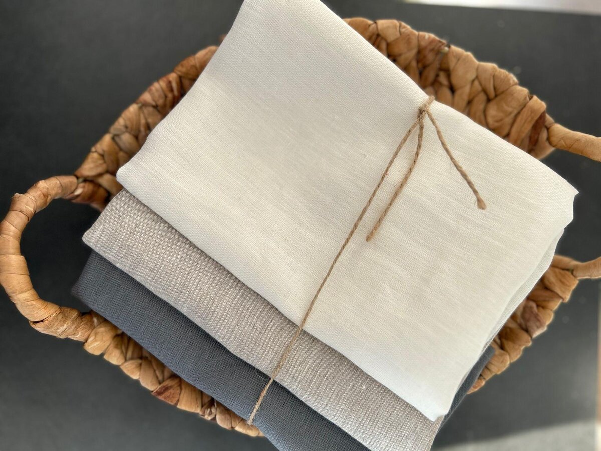 Полотенца из 100% льна