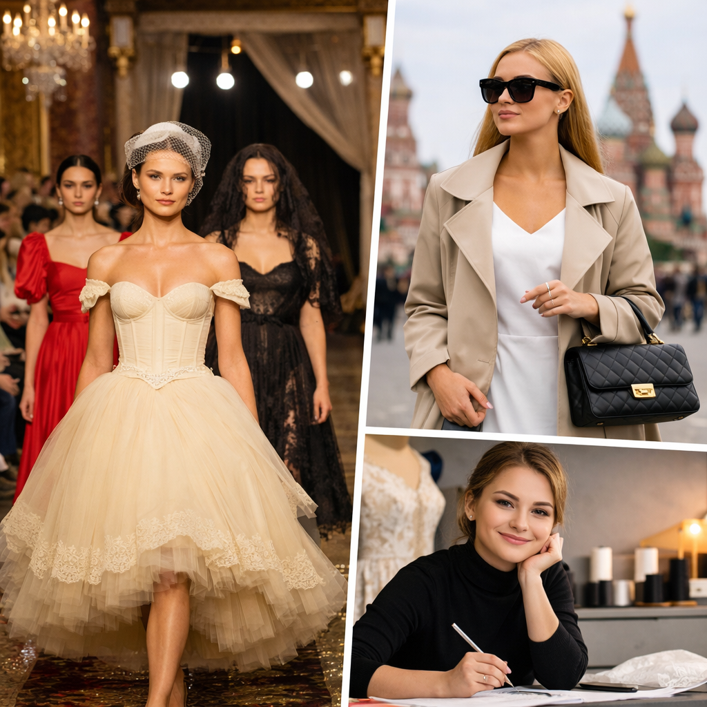 показ мод + уличный стиль + портрет дизайнера.